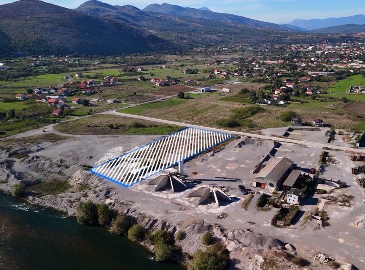Plot on the Morača Bank for a Logistics Centre, Podgorica